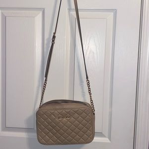 Cream Michael Kors Crossbody Bag